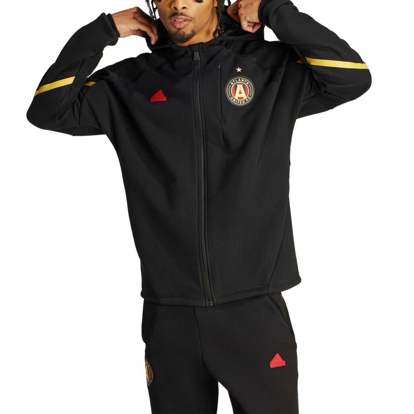 Atlanta United pre-match presentation soccer tracksuit 2023/24 - Adidas