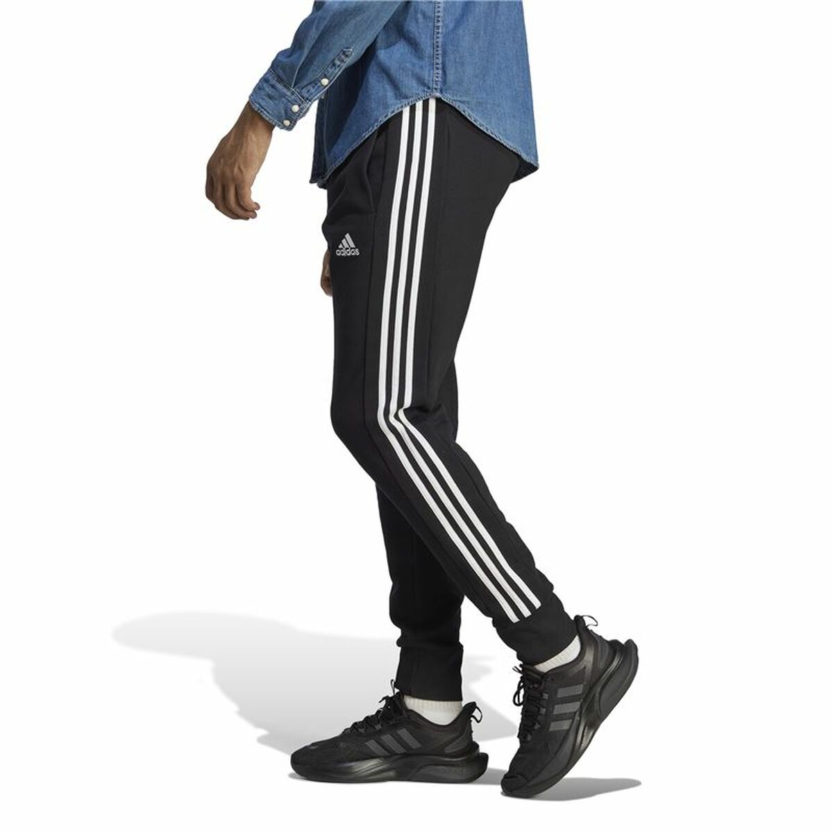 Long Sports Trousers Adidas Black Men