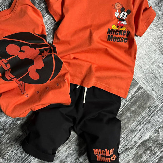 Mouse Dunk Boys Shorts Set