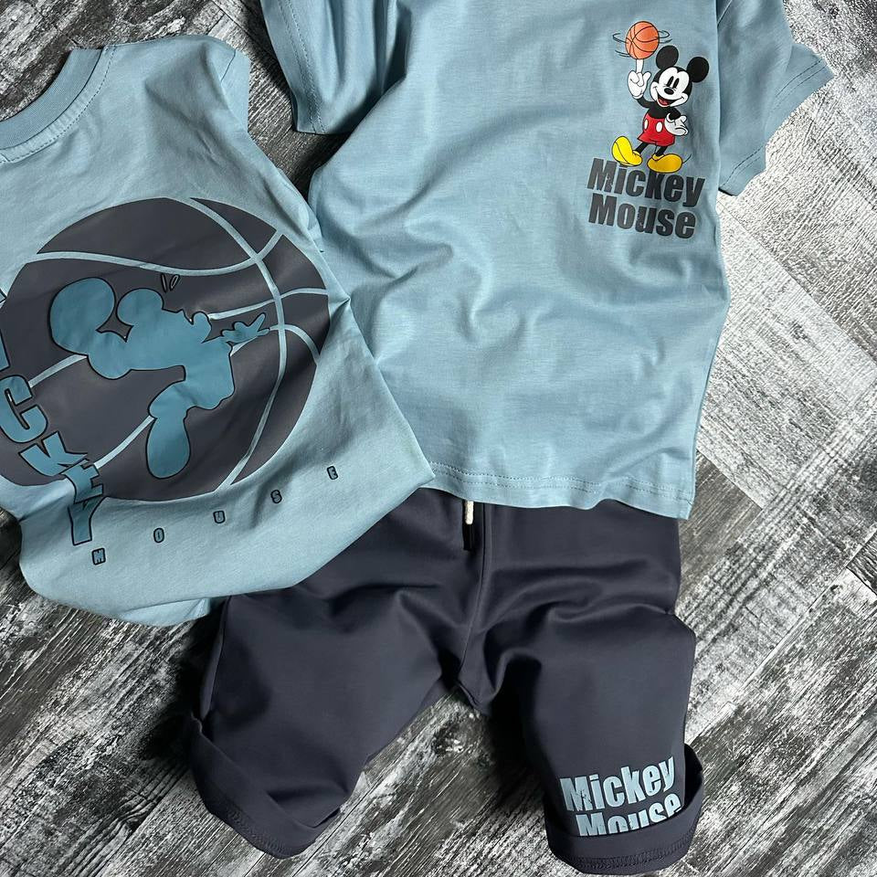 Mouse Dunk Boys Shorts Set