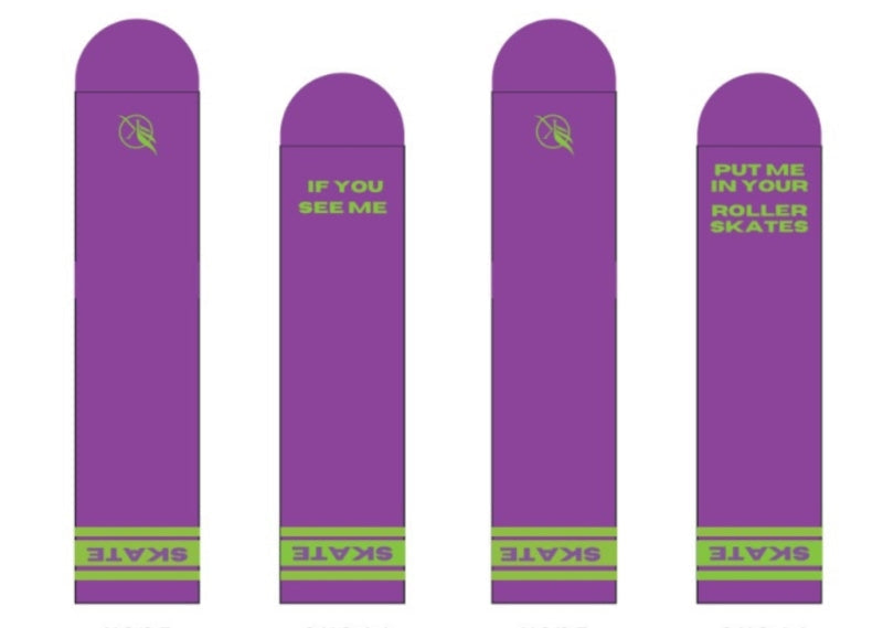 SKATE SOCKS Purple