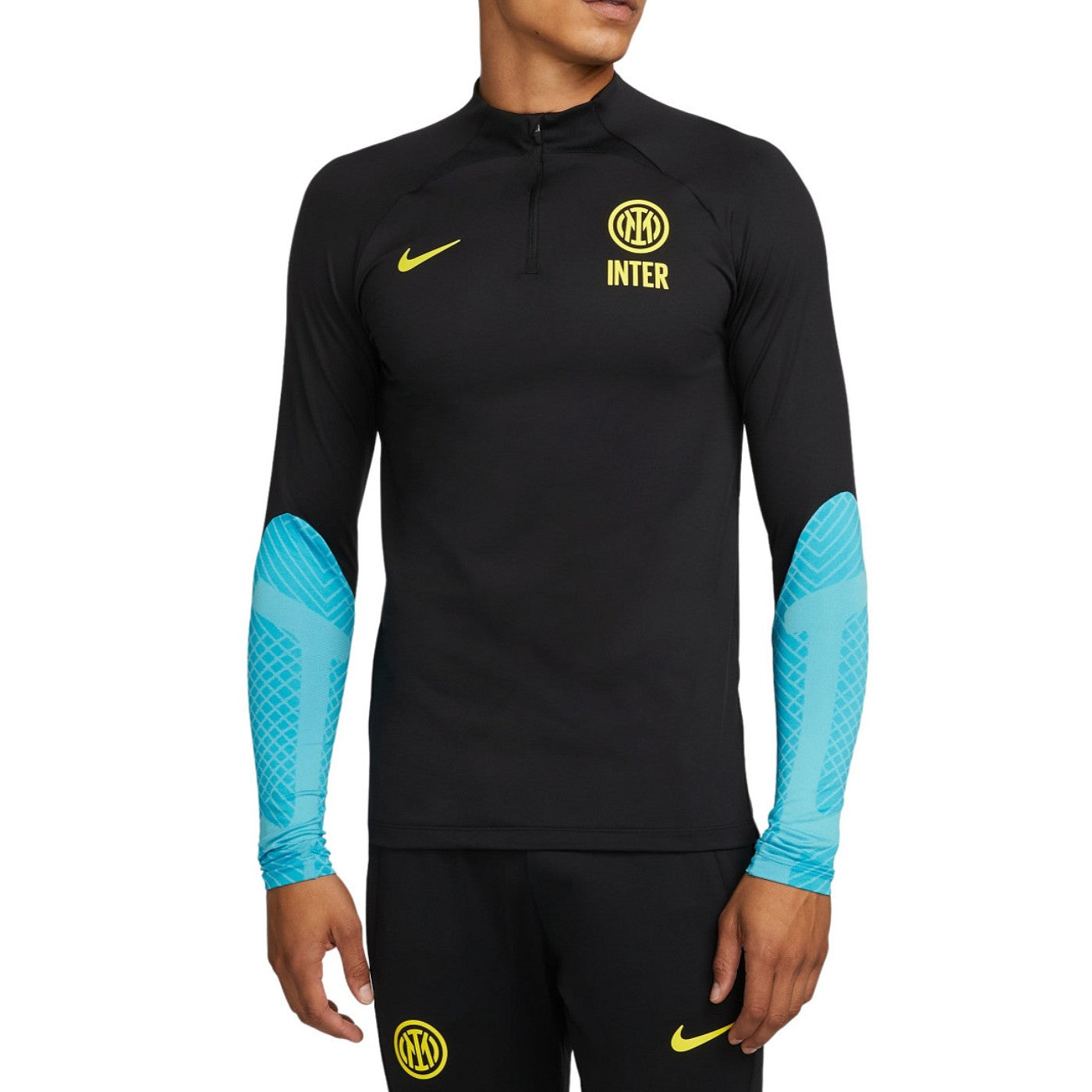 Inter Milan black UCL training technical tracksuit 2022/23 - Nike